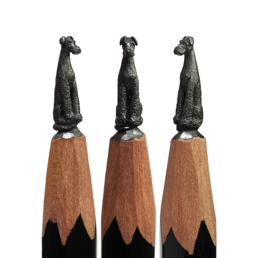 Micro Sculptures - pencil carving by Salavat Fidai