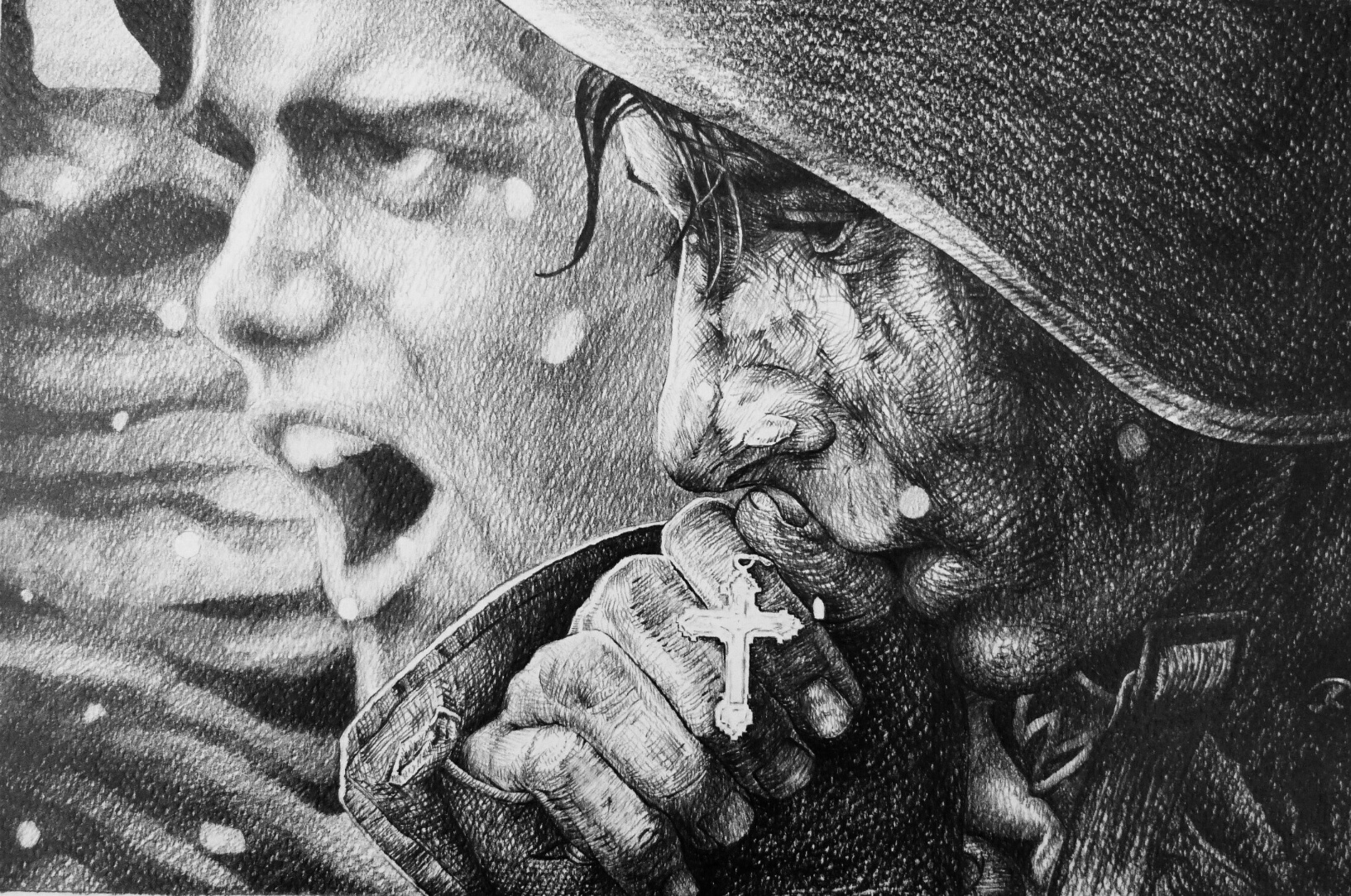 Ballpoint pen drawings Pencil drawings by Alexandra 