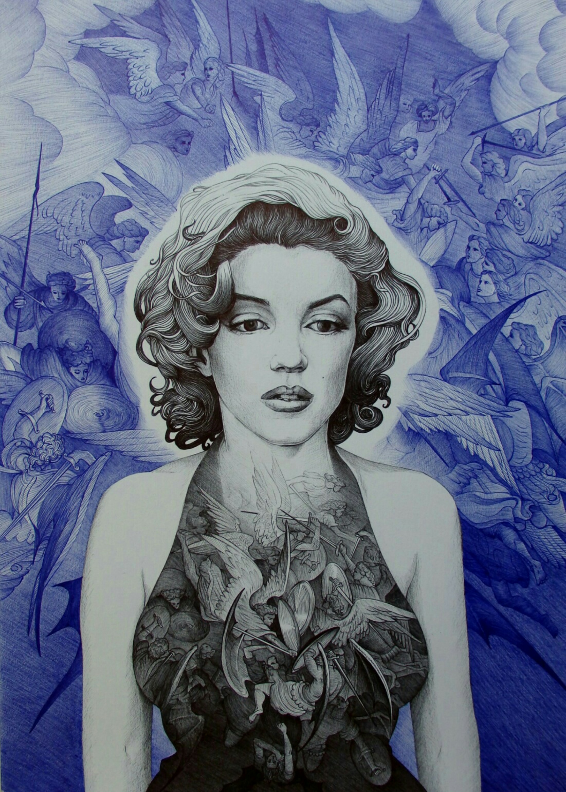 Ballpoint pen drawings Pencil drawings by Alexandra Miron Artsy