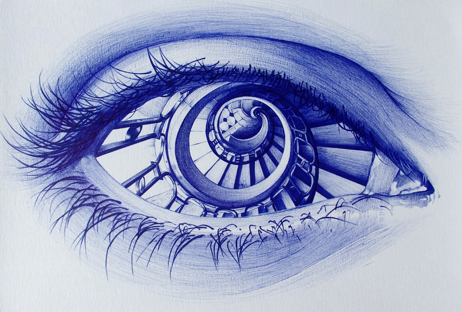 ballpoint pen drawings