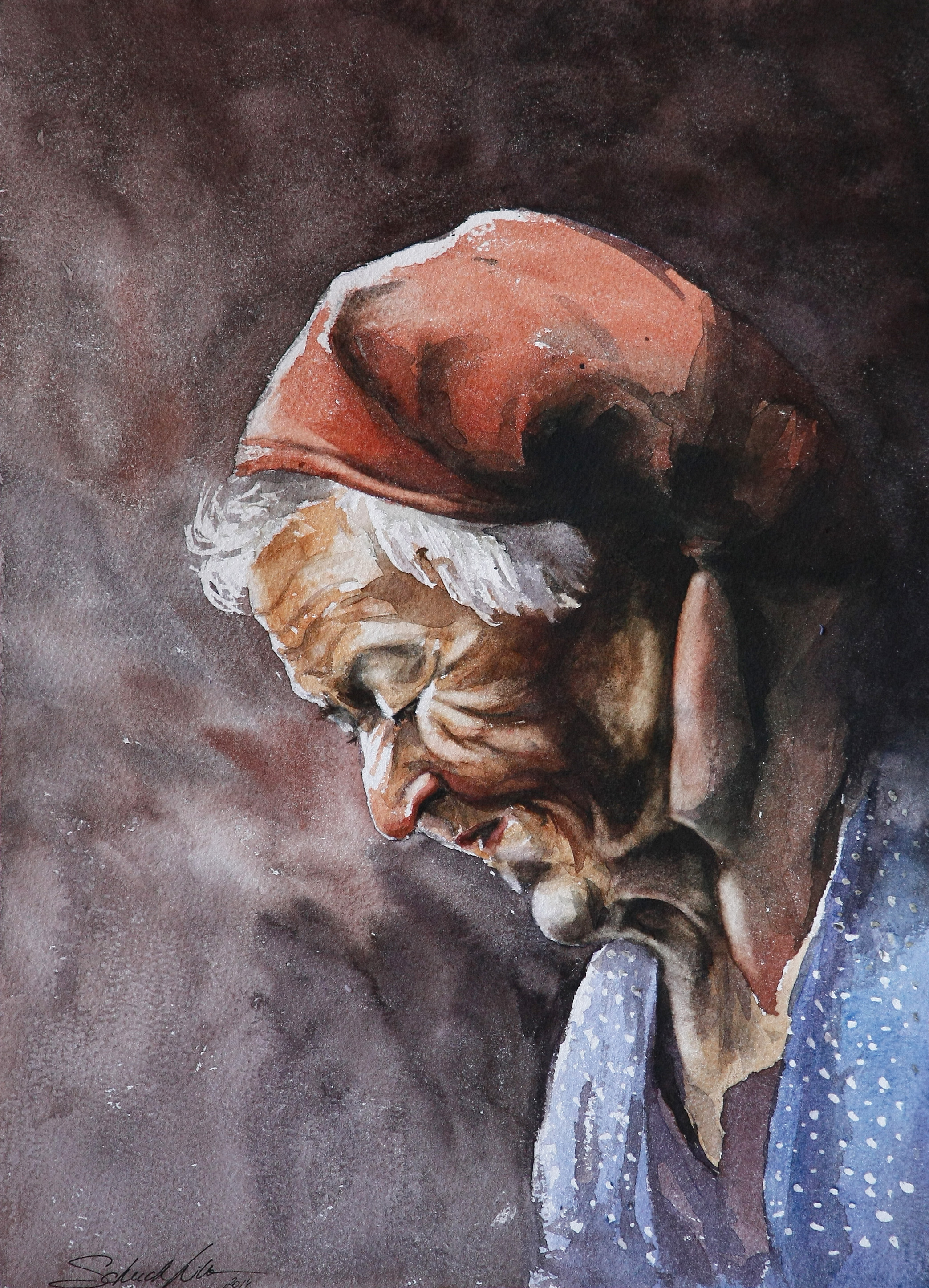 Old stories - Watercolor paintings by Lilla Schuch