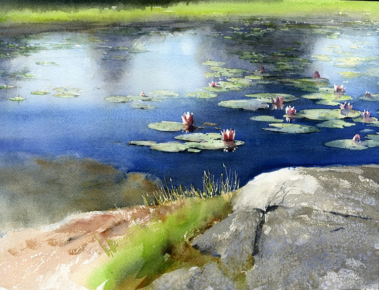 Watercolors by Vladimir Tuporshin