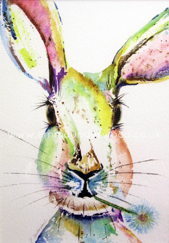 Watercolor paintings by Emma Underwood