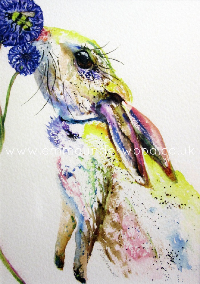 Watercolor paintings by Emma Underwood